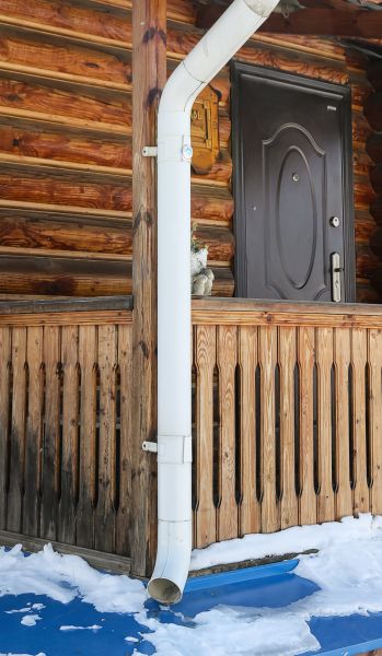 Cost of Porch Downspout Installation in Stafford