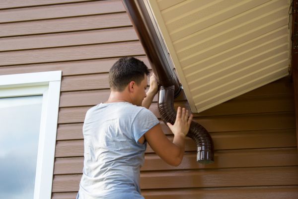 Porch Gutter Repair in Stafford