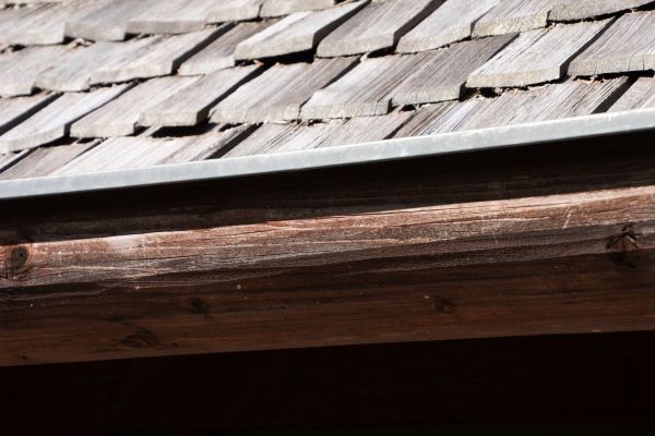 Wood Rain Gutter Installation in Stafford