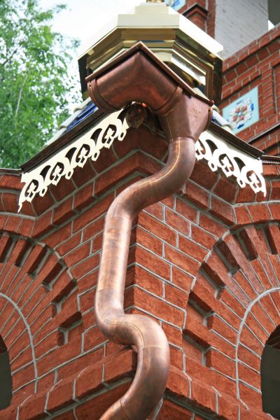 Church Downspout Installation in Stafford